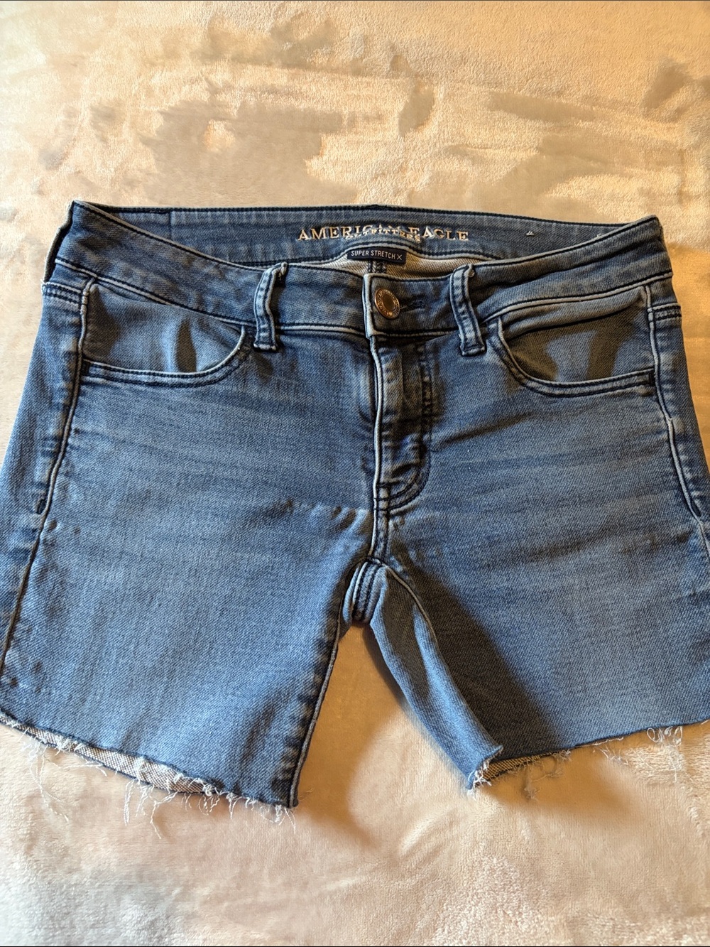 American Eagle Outfitters Denim Shorts - Blue Wash